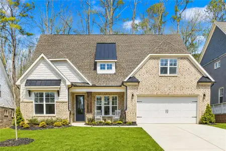 New construction Single-Family house 6984 Manchester Dr, Flowery Branch, GA 30542 plan Caldwell - image