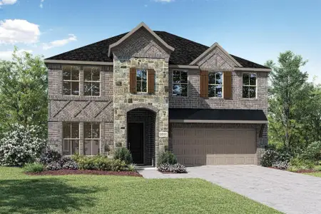 New construction Single-Family house 2406 Oak Branch Trl, Midlothian, TX 76065 plan Emery - image