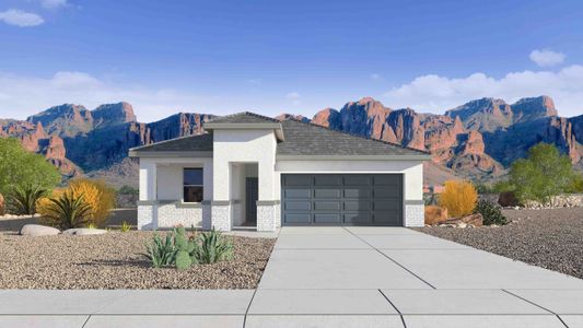 New construction Single-Family house 17750 W Palo Verde Ave, Waddell, AZ 85355 plan Hayden - image