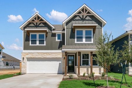 New construction Single-Family house 233 Kirra Ct, Georgetown, TX 78626 plan Blake - image