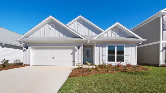 New construction Single-Family house 585 Hancock Wy, Panama City Beach, FL 32413 plan Delray - image