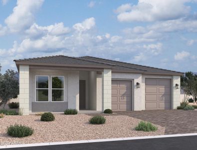 New construction Single-Family house 22661 E Lords Way, Queen Creek, AZ 85142 Ruby Homeplan- photo 0