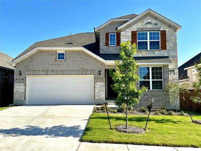 New construction Single-Family house 149 Rita Blanca Bnd, Bastrop, TX 78602 Westlake Homeplan- photo 0