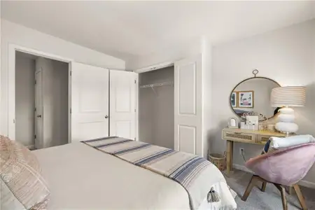 New construction Single-Family house 1054 Georgian Point Dr, Lawrenceville, GA 30045 plan Leighton with Brick - image