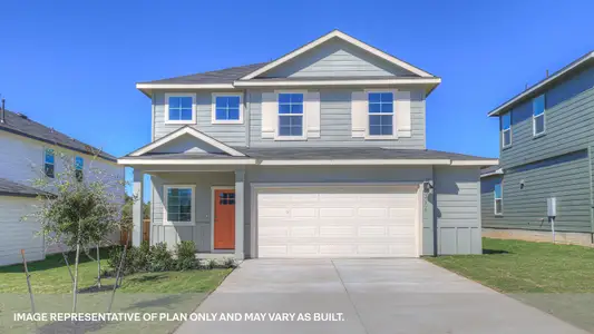 New construction Single-Family house 378 Denali Dr, Kyle, TX 78640 plan The Madison - image