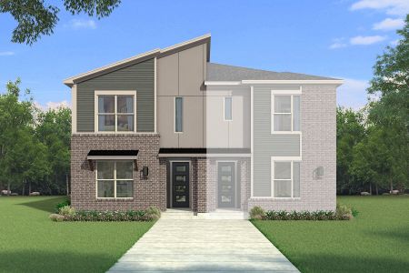 New construction Townhouse house 905 Ash Rd, Plano, TX 75075 plan Carlisle - image