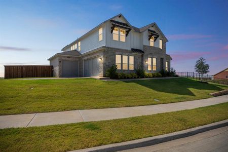 New construction Single-Family house 1610 Wintergreen Court, Haslet, TX 76052 Harrison- photo 0