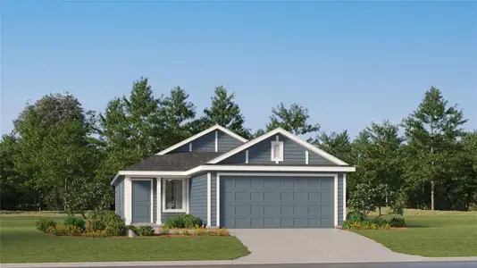 New construction Single-Family house 527 Paris St, Maxwell, TX 78656 plan Oakridge - image