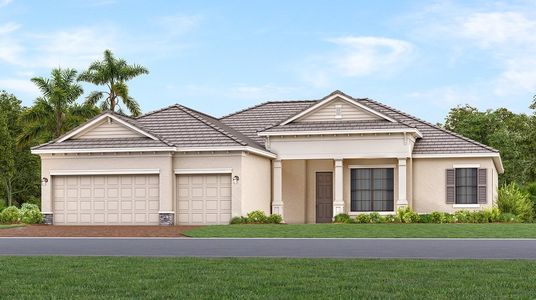 New construction Single-Family house 22251 Corkscrew Rd, Estero, FL 33928 plan Oakmont II - image