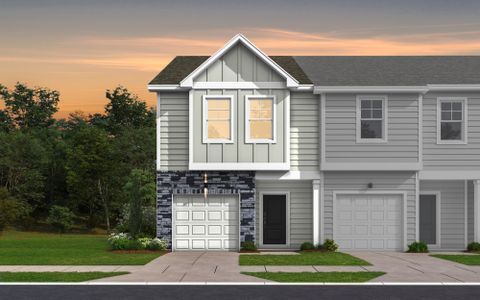 New construction Townhouse house Charlotte, NC 28269 plan Albemarle - Townhomes - image
