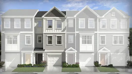 New construction Townhouse house 3204 Gypsum Dr, Durham, NC 27703 - image