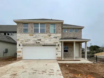 New construction Single-Family house 705 Palo Brea Lp, Hutto, TX 78634 Knox- photo 0