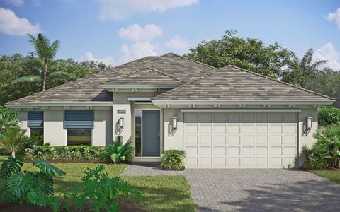 New construction Single-Family house 6450 High Pointe Wy, Vero Beach, FL 32967 plan Allura - image