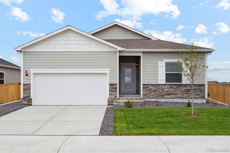 New construction Single-Family house 978 Cascade Falls Street, Severance, CO 80550 Pike- photo 0