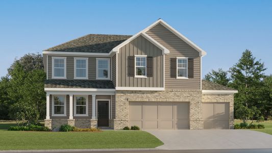 New construction Single-Family house 3479 Chota Ln, Bethlehem, GA 30620 plan Roswell - image