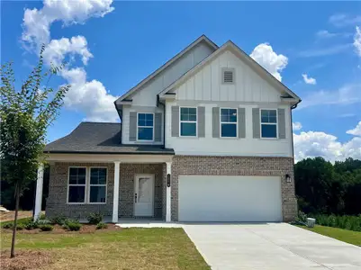 New construction Single-Family house 1570 Jordan Brook Dr, Lawrenceville, GA 30043 plan Hollins - image
