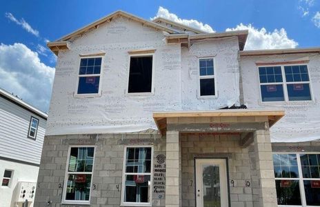 New construction Townhouse house 15236 Tribute At Ovation Way, Winter Garden, FL 34787 Windham II- photo 0