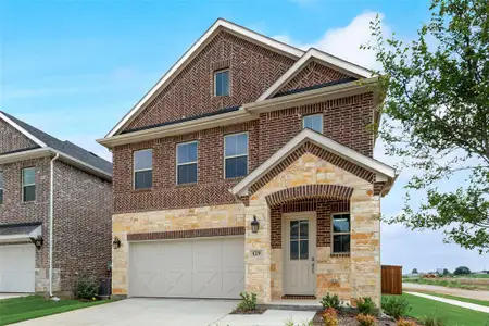 New construction Single-Family house 129 Ashbrook St, Little Elm, TX 75068 plan Melrose - image