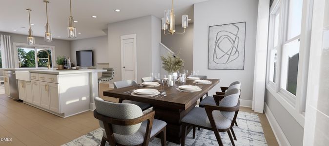 New construction Townhouse house 3017 White Rail Dr, Fuquay Varina, NC 27526 plan Cora Interior Unit - image 9