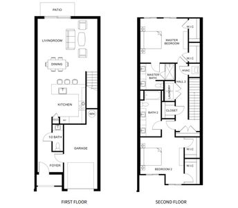 New construction Townhouse house 5838 Jackie Mae Pl, Riverview, FL 33578 plan The Somerset - image