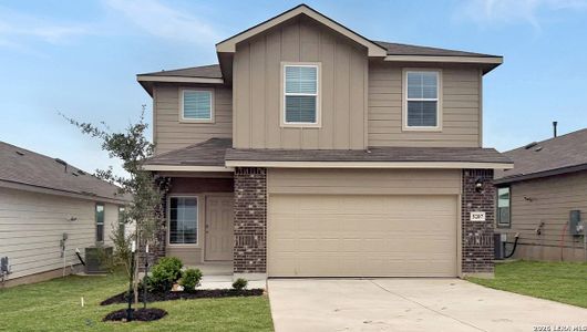 New construction Single-Family house 5207 Hockley Bnd, San Antonio, TX 78245 plan The Emma - image