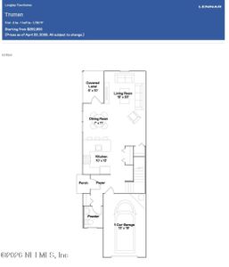 New construction Townhouse house 2252 Windward Cay Ln, Middleburg, FL 32068 - image