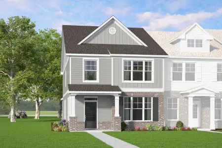 New construction Townhouse house 933 Alma Railway Dr, Wake Forest, NC 27587 plan Mallard - image