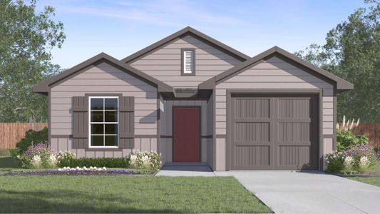 New construction Single-Family house 135 Orange Flame Blvd, Kyle, TX 78640 plan The Danbury - image