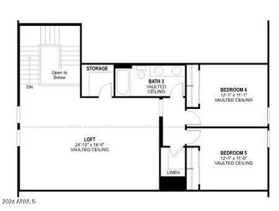 Lot #461 Loft area