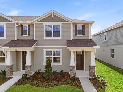 New construction Townhouse house 10039 Gazebo Aly, Orlando, FL 32832 plan Catalina II - image