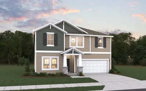 New construction Single-Family house 206 Green Pasture Rd, Fountain Inn, SC 29644 plan Prelude - image