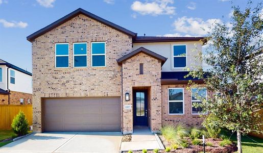 New construction Single-Family house 1107 Sugar Drive, Tomball, TX 77375 Verbena- photo 0