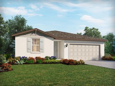 New construction Single-Family house 31457 Malbec Dr, Brooksville, FL 34602 plan Hibiscus - image
