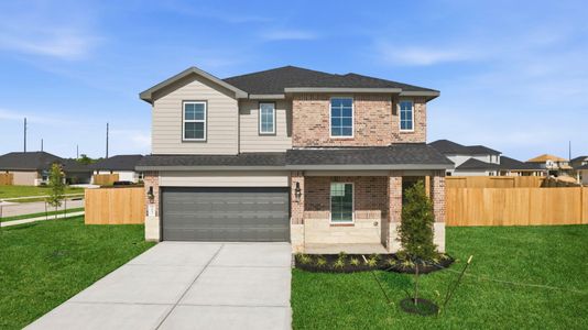 New construction Single-Family house 1307 Angelfish Dr, Iowa Colony, TX 77583 plan Sterling - image