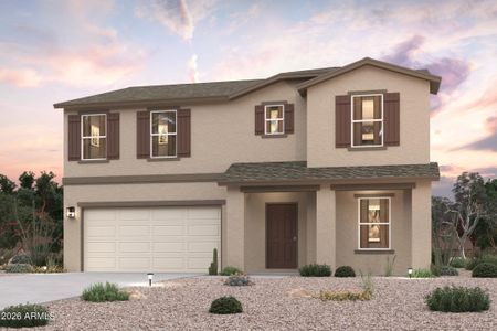New construction Single-Family house 287 W Sonoran Vista Cir, Coolidge, AZ 85128 plan Ocotillo - image