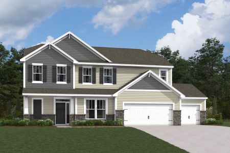 New construction Single-Family house 246 Amber Glen Dr, Locust, NC 28097 plan Patterson - image