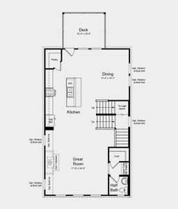 New construction Townhouse house 3274 Durston Ct, Dacula, GA 30019 - image