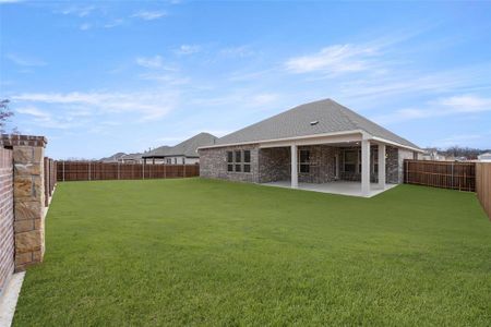 New construction Single-Family house 805 Topaz Trl, Azle, TX 76020 Agave Single Story- photo 37 37