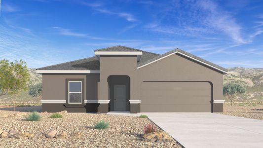 New construction Single-Family house 9319 W Wild Spring Dr, Marana, AZ 85653 plan Cali - Plan H40I - image