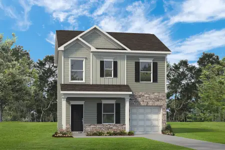 New construction Single-Family house 109 Courtside Dr, Dunn, NC 28334 plan The Kensington II - image