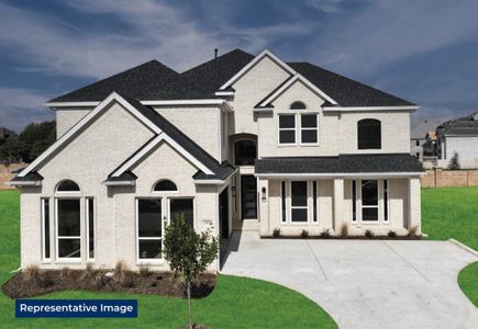 New construction Single-Family house 1031 Berkeley Pl, Prosper, TX 75078 Brentwood 3FSW w/Media- photo 0
