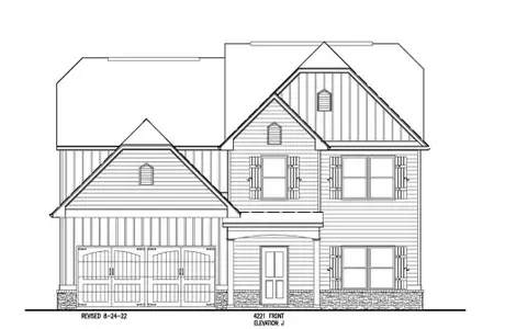 New construction Single-Family house 448 The Blvd, Newnan, GA 30263 - image