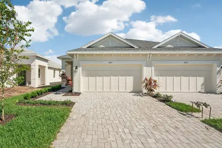 New construction Single-Family house 8125 Fairchild Ave, Bradenton, FL 34210 plan Topaz - Villas - image