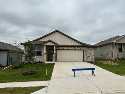 New construction Single-Family house 241 Sweetwater Dr, Kyle, TX 78640 The Reagan II- photo 0