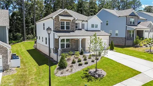 New construction Single-Family house 3219 Shirecrest Ln, Dacula, GA 30019 plan Sumner - image