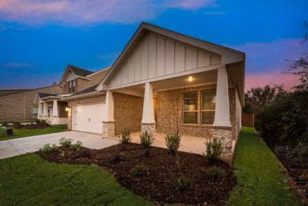 New construction Single-Family house 1300 Hickory Ct, Weatherford, TX 76086 Cascade II- photo 39 39