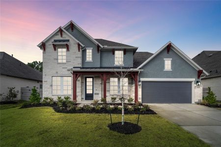 New construction Single-Family house 17011 Sweet Iris Ct, Conroe, TX 77302 plan Lockhart - image
