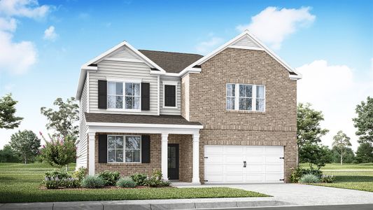 New construction Single-Family house 410 Wild Iris Wy, Spring Hill, TN 37174 plan EMBRY - image