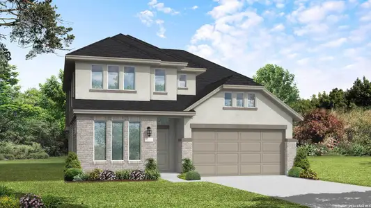 New construction Single-Family house 11410 Coppola, San Antonio, TX 78254 plan Milano - image