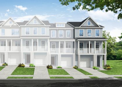 New construction Townhouse house 331 Laurens View Ln, Charleston, SC 29492 plan Georgetown - image